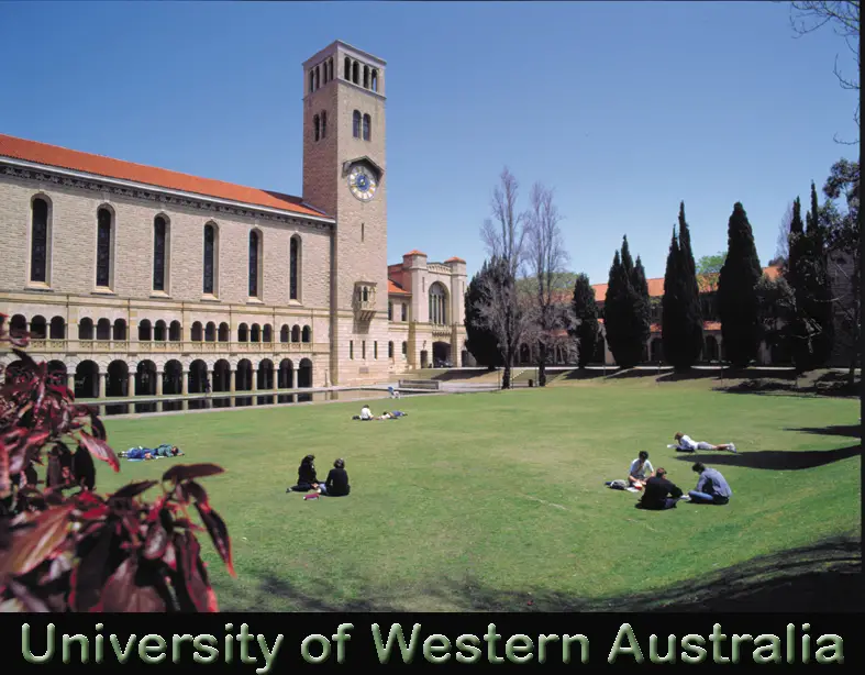 University of Western Australia International Achievement Scholarship, 2021