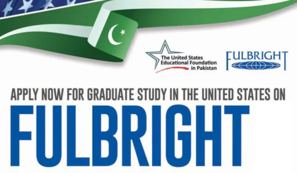 Fulbright Degree Grants for Pakistani Students in USA, 2020