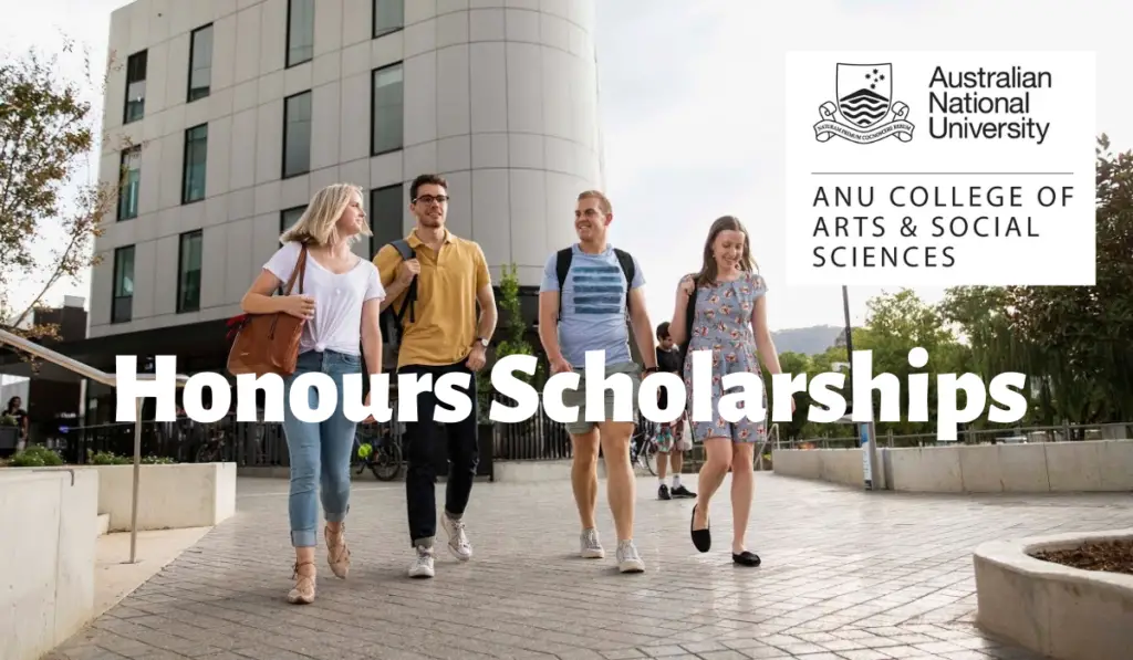 ANU College of Arts and Social Sciences Honours Scholarships in Australia, 2020