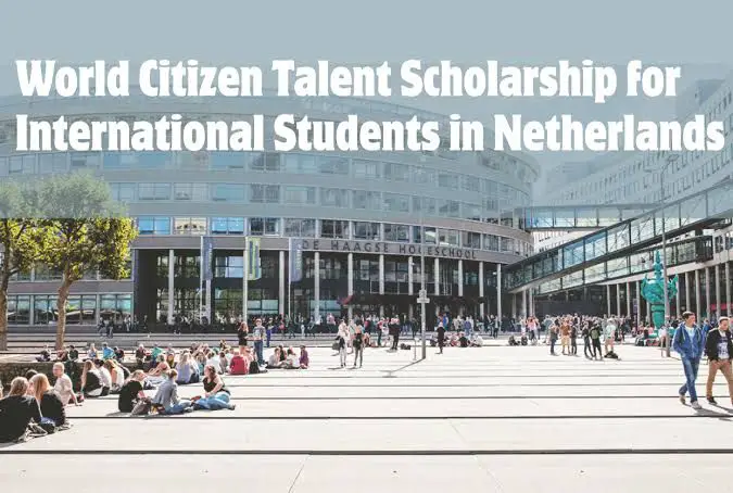 World Citizen Talent Scholarships in Netherlands, 2020