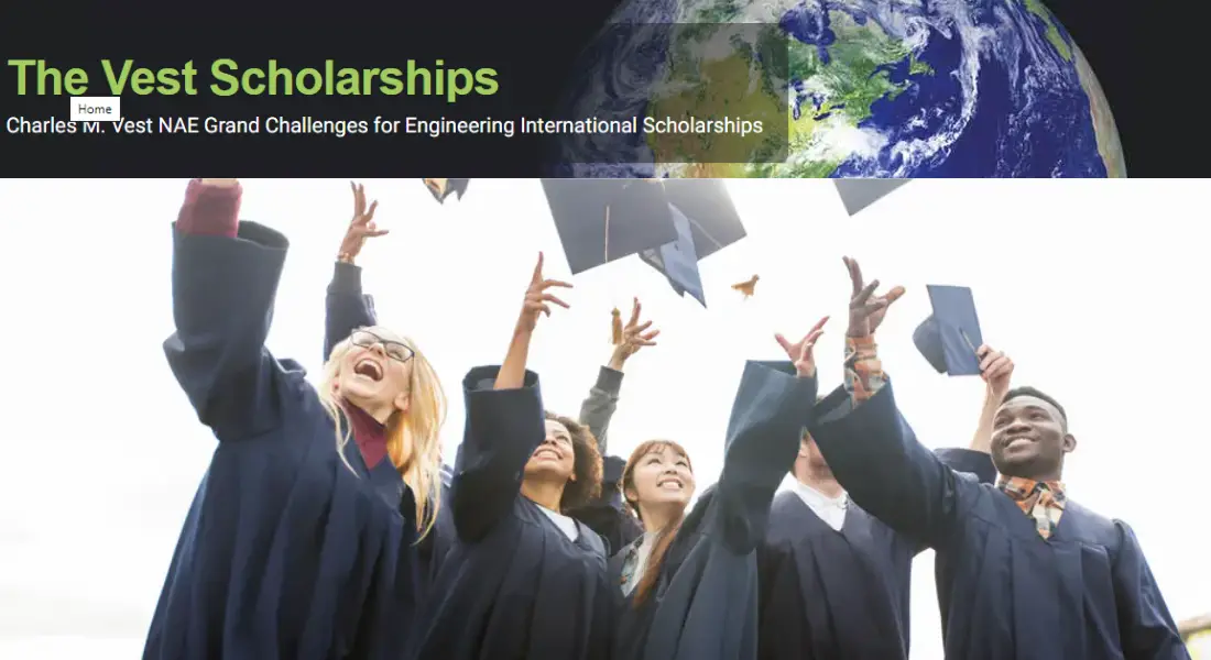 Vest Scholarships for International Students, USA