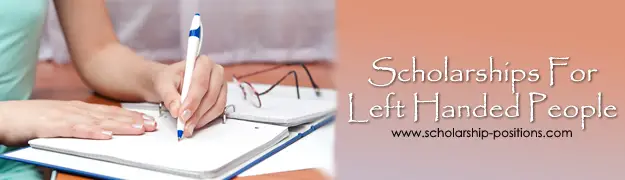 Scholarships for Left Handed People