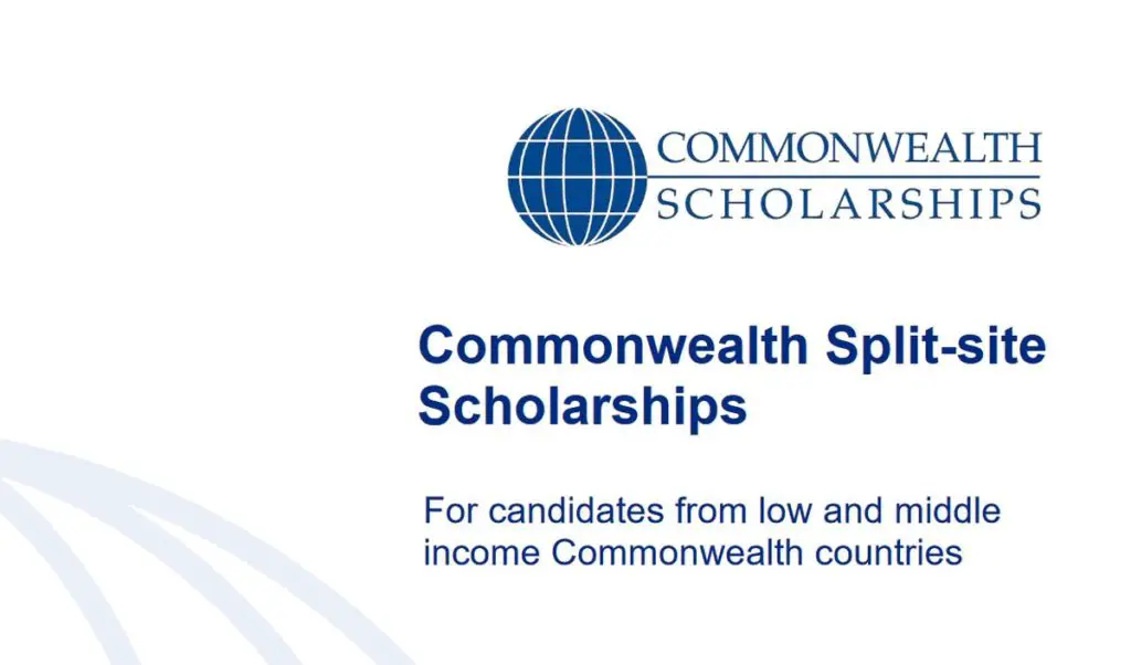 Commonwealth Split-site (PhD) Scholarships for Low and Middle Income Countries, 2020