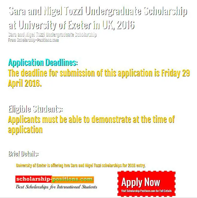 Sara and Nigel Tozzi undergraduate