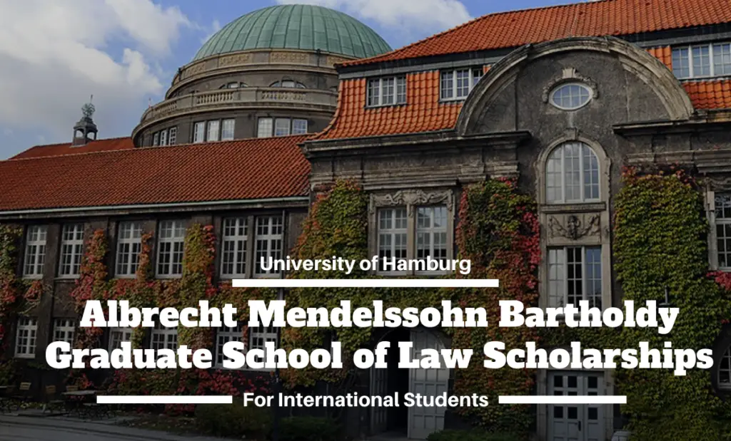 Albrecht Mendelssohn Bartholdy Graduate School of Law Scholarships for International Students in Germany