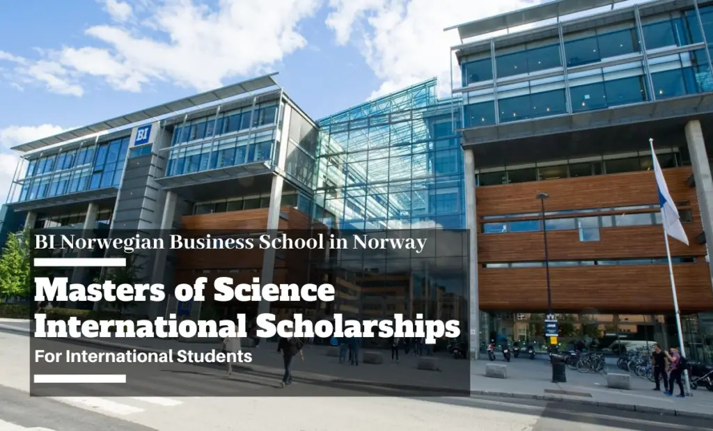 Masters of Science International Scholarships at BI Norwegian Business School in Norway
