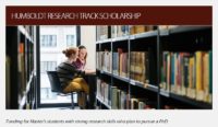 24 Humboldt Research Track PhD Scholarships for International Students in Germany, 2019