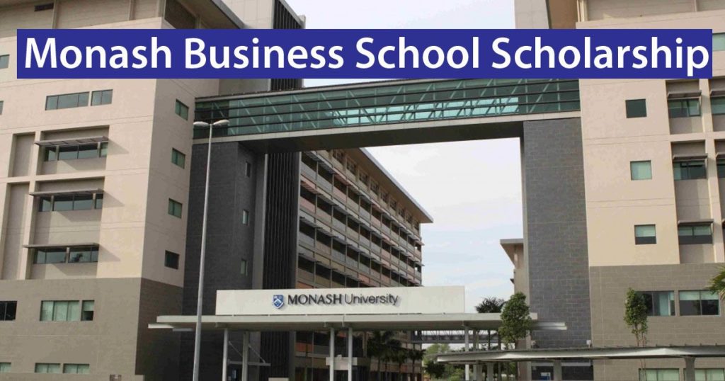 Monash Business School International China Scholarship in Australia, 2019