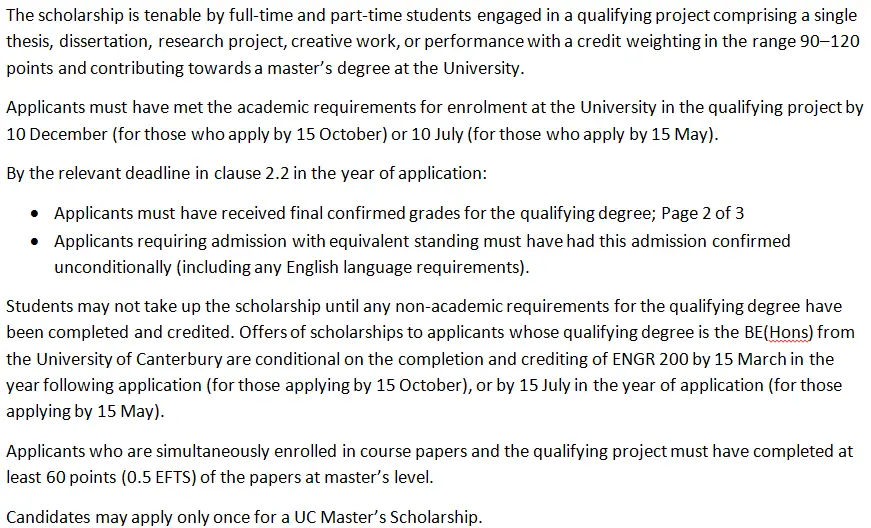 25 University of Canterbury Master's Scholarships in New Zealand, 2019