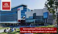 Griffith University International Student Excellence Scholarship–Postgraduate Coursework in Australia, 2020