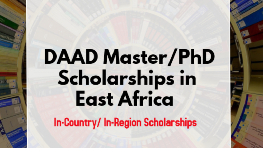 DAAD In-Country/In-Region PhD Scholarships Eastern Africa at Strathmore University, Kenya 2020