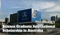 Science Graduate International Scholarship at the University of Melbourne in Australia