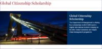 Global Citizenship Scholarship at the University of Bristol in the UK, 2019