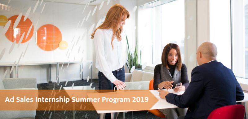 Ad Sales Internship Summer Program 2019