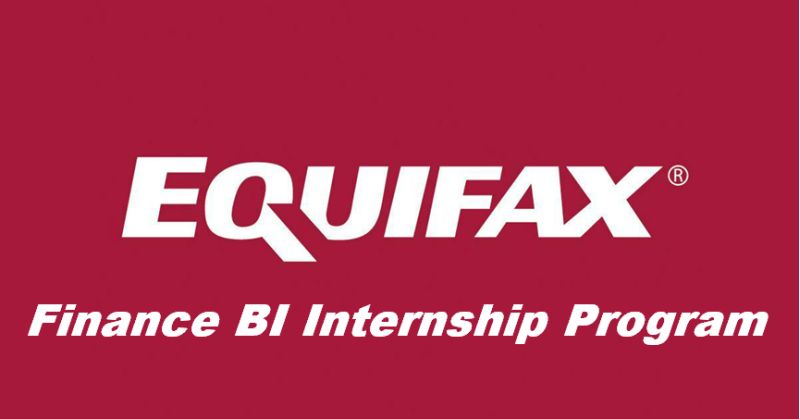 Equifax Finance BI Internship Program