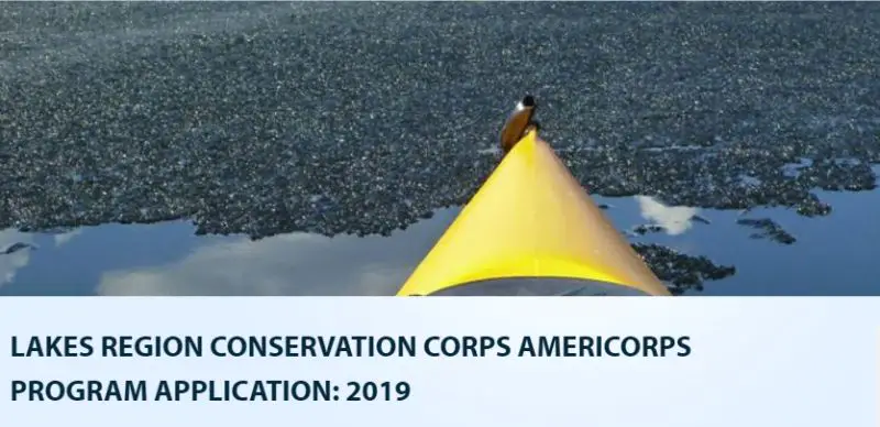Lakes Region Conservation Corps Americorps Program