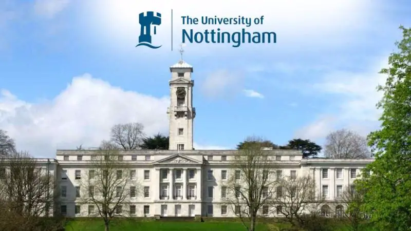 Turkey Masters Scholarship for International Students at the University of Nottingham in the UK