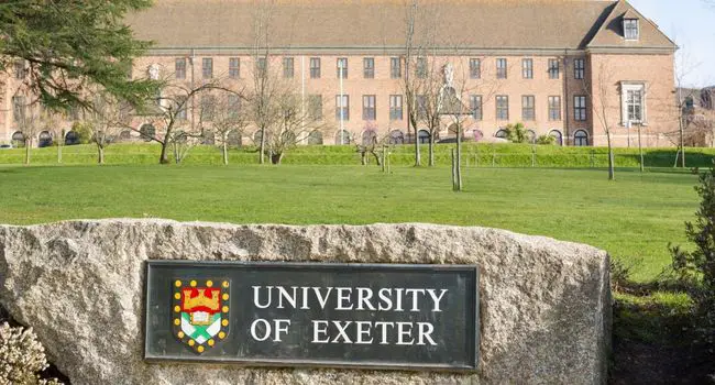 Undergraduate Global Excellence Scholarships at the University of Exeter in the UK