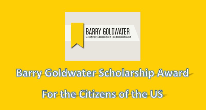 Barry Goldwater Scholarship for US Students, 2019-2020