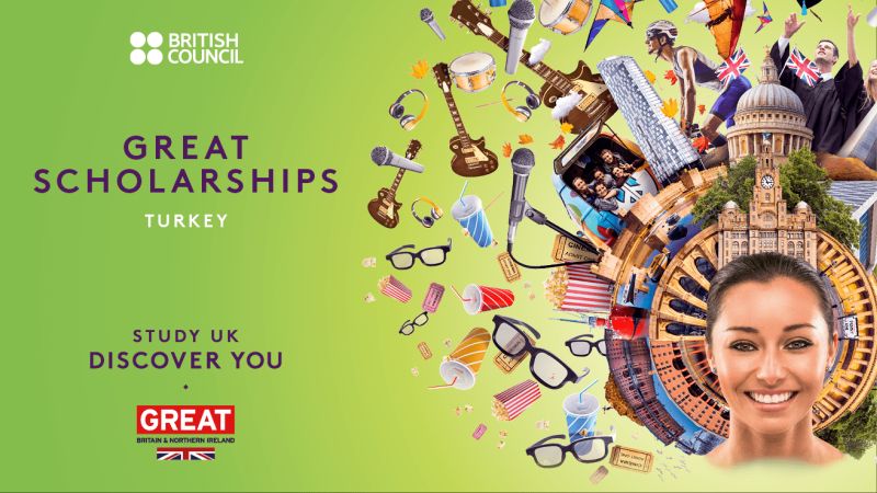 British Council GREAT Scholarships for Turkey Students in the UK, 2019