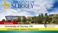 CVSSP Studentship Opportunities for Overseas Applicants 2019-2020