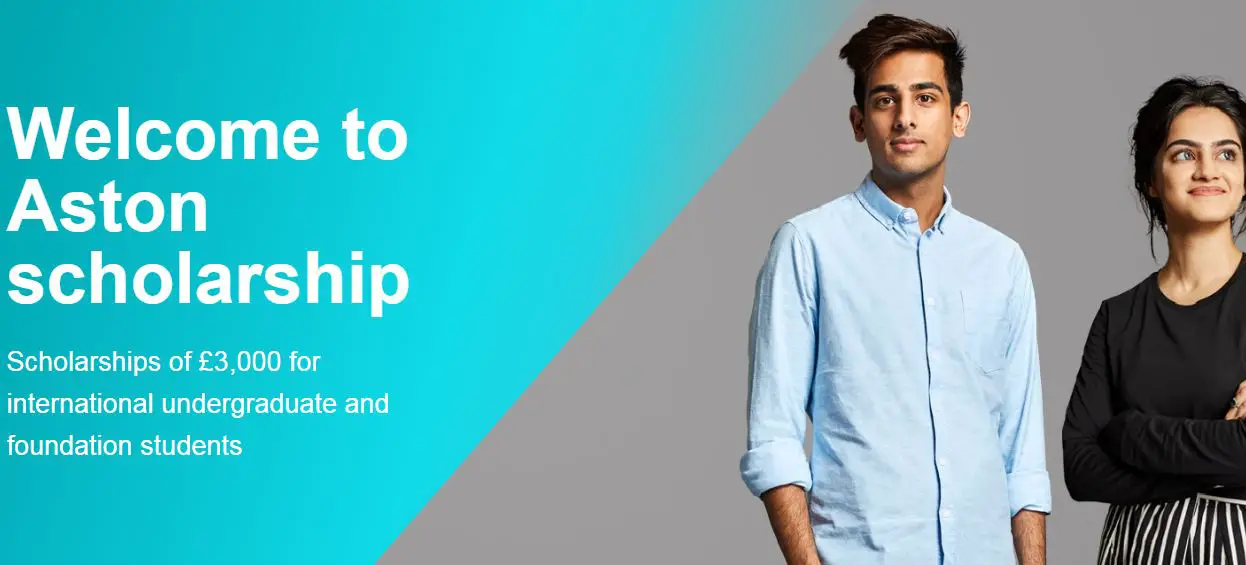 Welcome to Aston Scholarship for International Students 2019