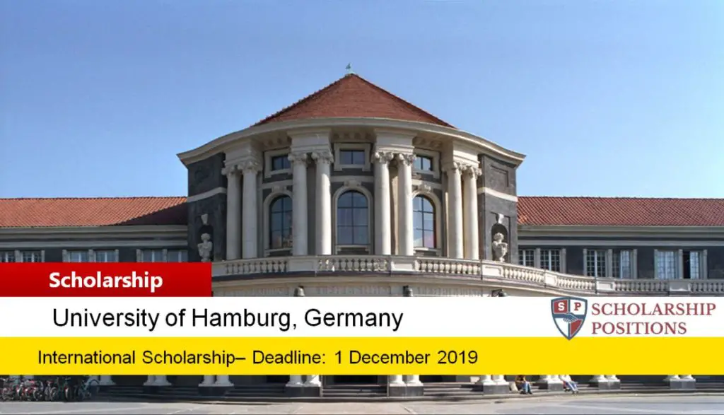 university of hamburg scholarship