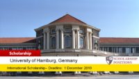 Degree Completion Grants for International Students at Universität Hamburg in Germany