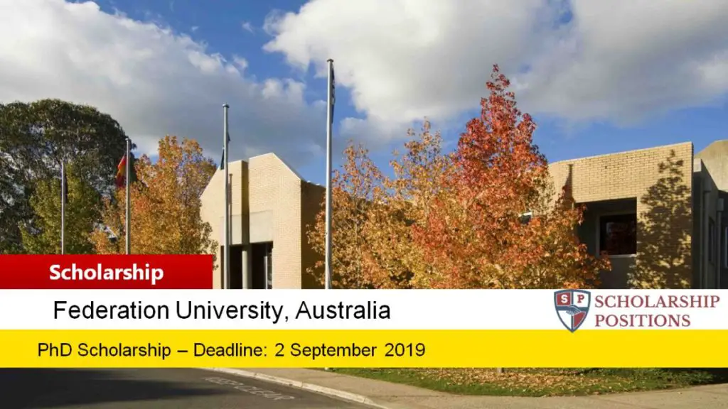 Federation University Henry Sutton PhD Scholarship for International Students in Australia, 2019