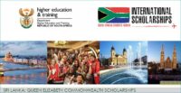 Queen Elizabeth Commonwealth Scholarships for International Students in Sri Lanka, 2019