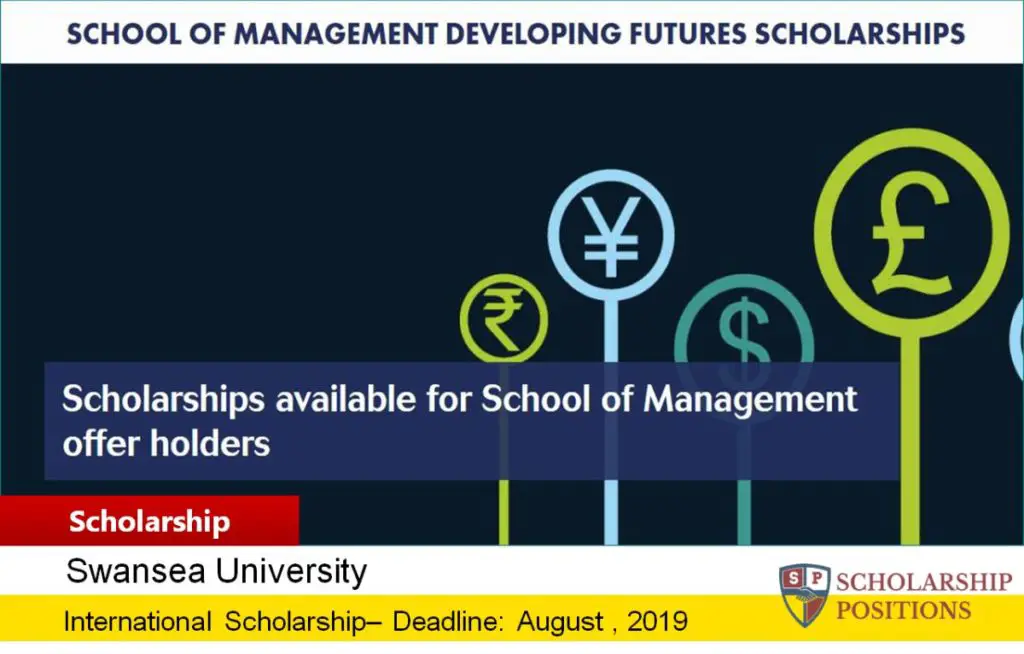 School of Management Developing Futures Scholarships for International