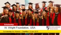 W. Wright foundation grant Program in the United States, 2019