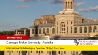CMU Australia Scholarships for International Students, 2019-2020