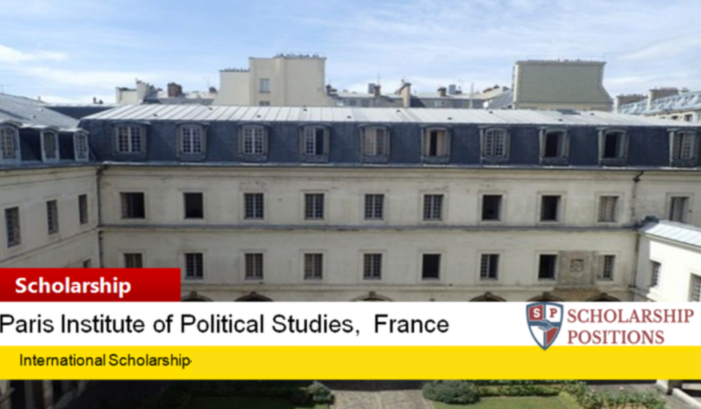 Emile Boutmy Scholarship for International Students in France 2020