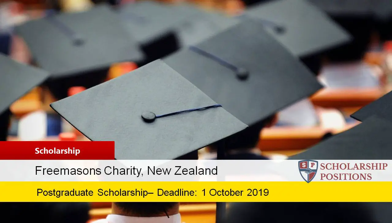 Freemasons postgraduate placements in New Zealand, 2019 Scholarship