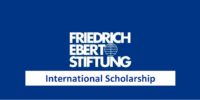 Friedrich Ebert Foundation funding for International Students in Germany, 2019
