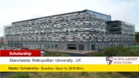 International postgraduate placements in the United Kingdom, 2019-2020