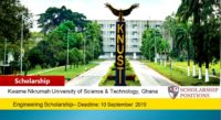 TULLOW funding for Ghanaian Students at KNUST, 2019