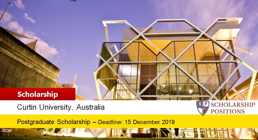 Curtin International Alumni & Family Scholarship in Australia, 2019
