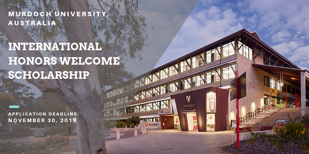 Murdoch University International Honors Welcome Scholarship in Australia -  Scholarship Positions 2021 2022