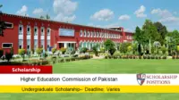 NTU HEC Funded Scholarship in Pakistan, 2019