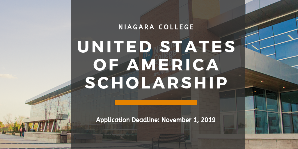 Niagara College United States of America Scholarship in Canada