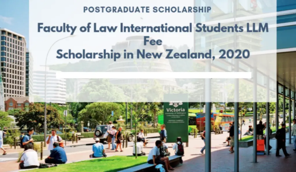 Faculty of Law International Students LLM Fee Scholarship in New