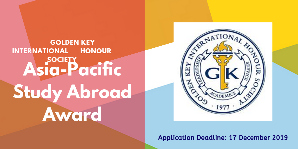 Golden Key Asia-Pacific Study Abroad Award Program 2020