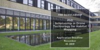 PhD Scholarship in Drone Technology for Habitat Mapping in Denmark, 2020