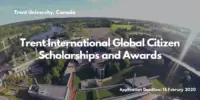 Trent University International Global Citizen Scholarships and Awards in Canada