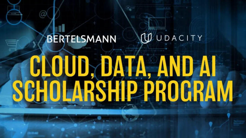 Udacity Bertelsmann Technology Scholarship Program for International Students