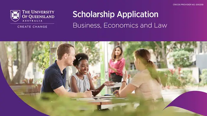 University of Queensland Europe Global Leaders Scholarship in Australia