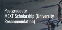Postgraduate MEXT Scholarship at Asia Pacific University, Japan