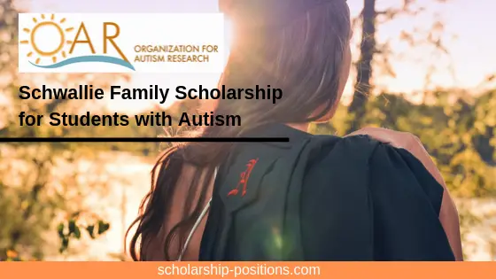 Schwallie Family Scholarship for Students with Autism in the United States